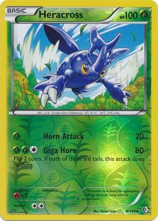 Heracross, catalogue front