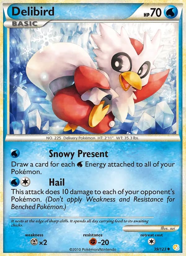 Delibird, catalogue front