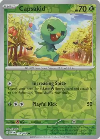 Capsakid, catalogue front