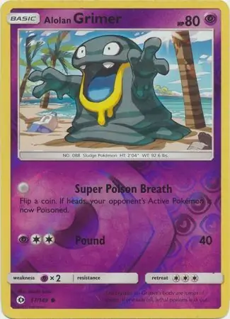 Alolan Grimer, catalogue front