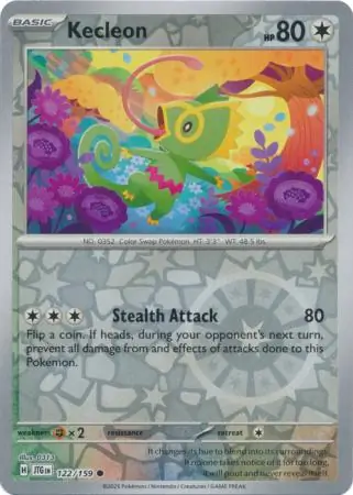 Kecleon, catalogue front