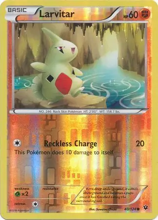 Larvitar, catalogue front