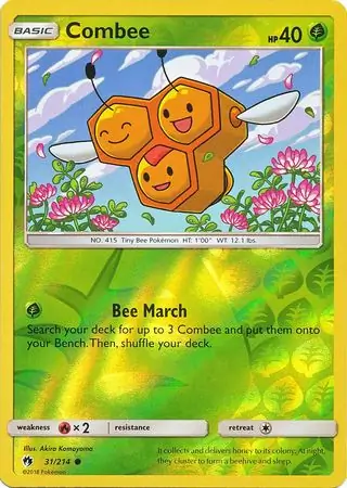 Combee, catalogue front