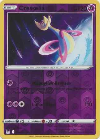 Cresselia, catalogue front