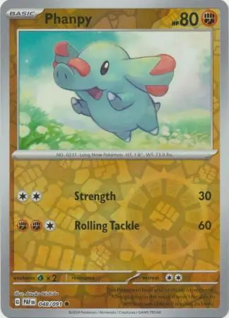 Phanpy, catalogue front