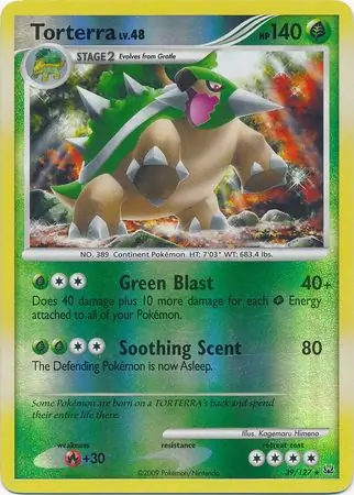 Torterra, catalogue front