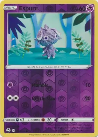 Espurr, catalogue front