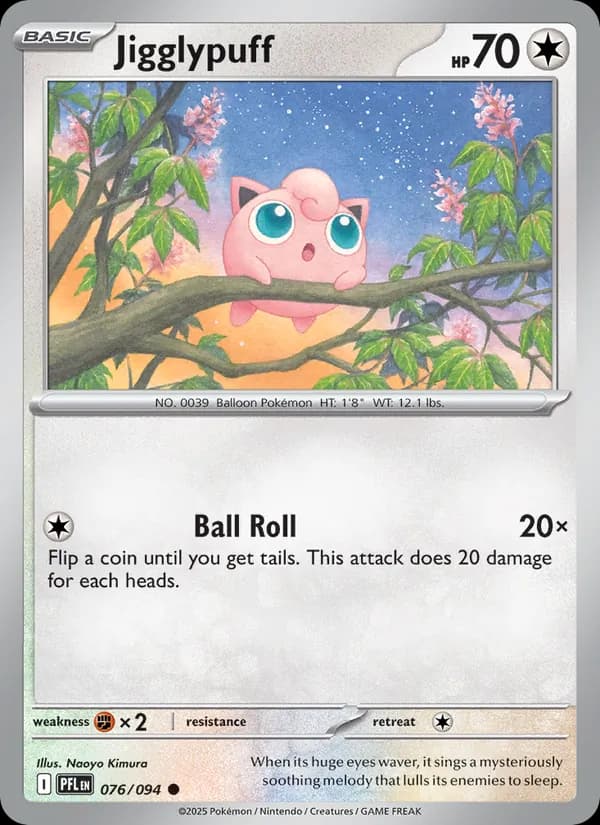 Jigglypuff, catalogue front