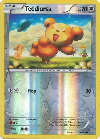 Teddiursa, catalogue front