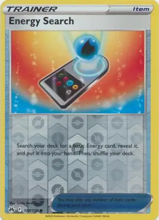Energy Search, catalogue front