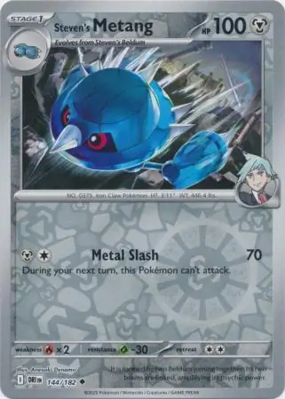 Steven's Metang, catalogue front