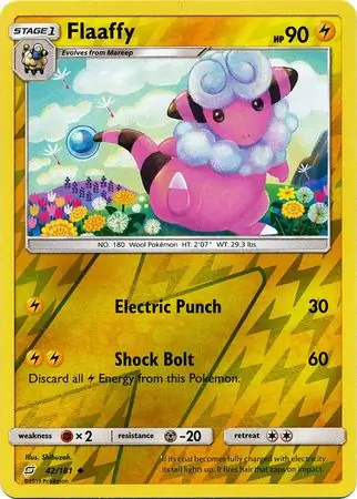 Flaaffy, catalogue front