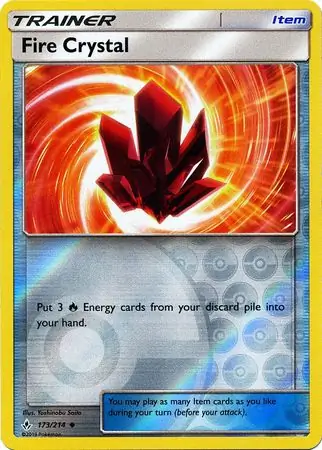 Fire Crystal, catalogue front