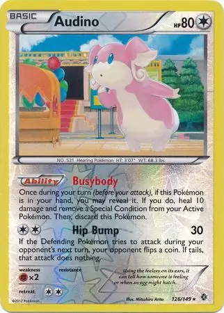 Audino, catalogue front