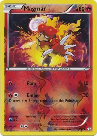 Magmar, catalogue front