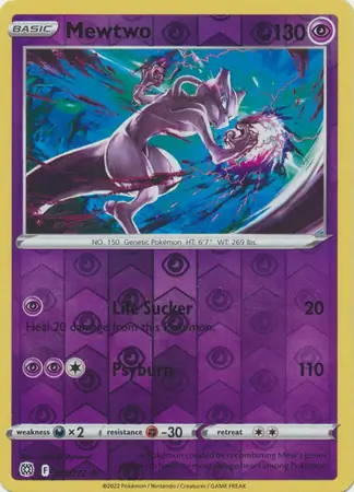 Mewtwo, catalogue front