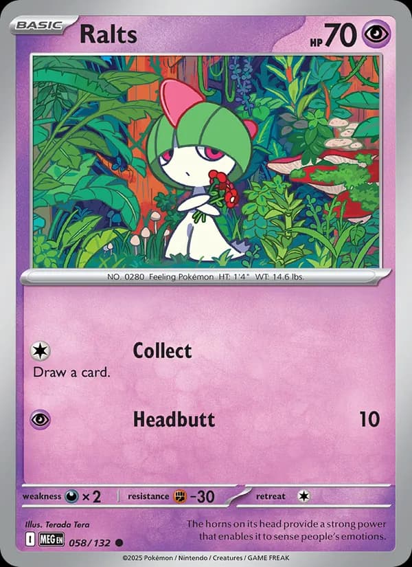 Ralts, catalogue front