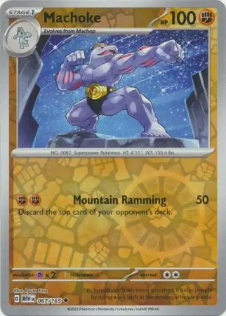 Machoke, catalogue front
