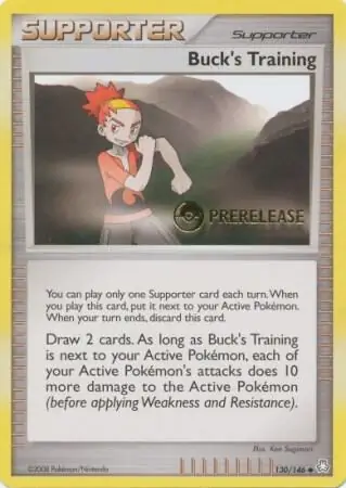 Buck's Training, catalogue front