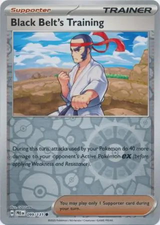 Black Belt's Training, catalogue front