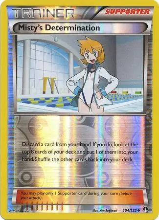 Misty's Determination, catalogue front