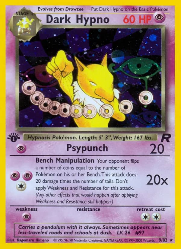 Dark Hypno, catalogue front