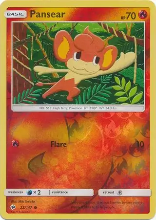 Pansear, catalogue front