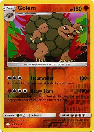 Golem, catalogue front