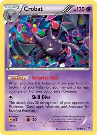 Crobat, catalogue front