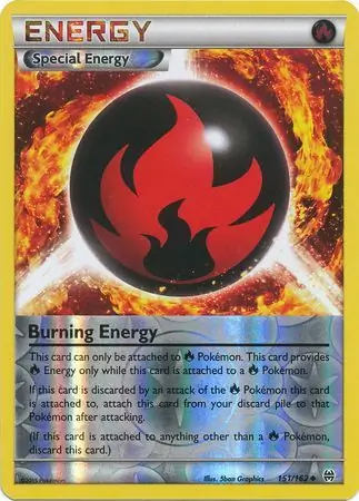 Burning Energy, catalogue front