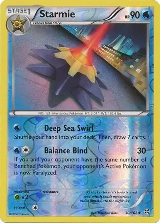 Starmie, catalogue front