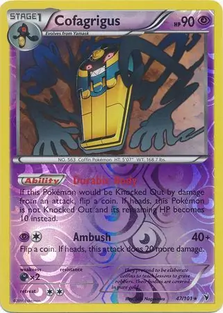 Cofagrigus, catalogue front