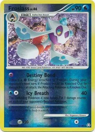 Froslass, catalogue front