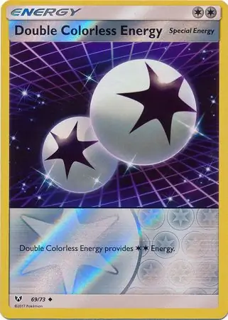 Double Colorless Energy, catalogue front