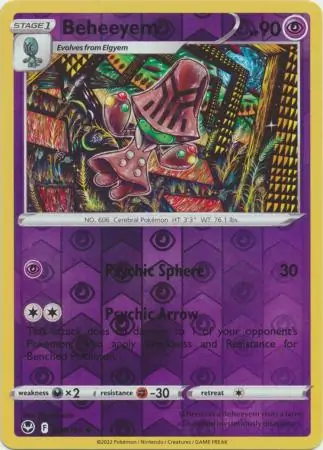 Beheeyem, catalogue front