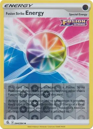 Fusion Strike Energy, catalogue front