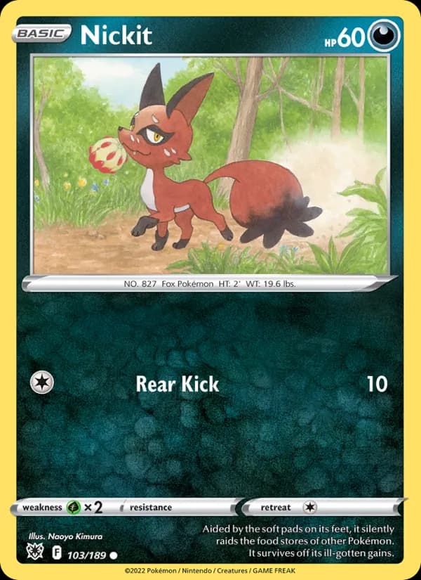 Nickit, catalogue front