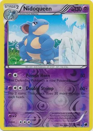 Nidoqueen, catalogue front