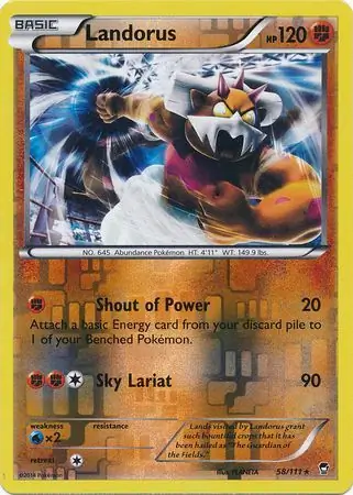 Landorus, catalogue front