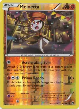 Meloetta, catalogue front