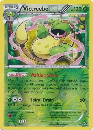 Victreebel, catalogue front