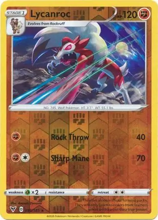 Lycanroc, catalogue front