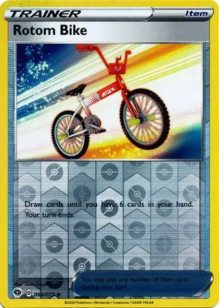 Rotom Bike, catalogue front