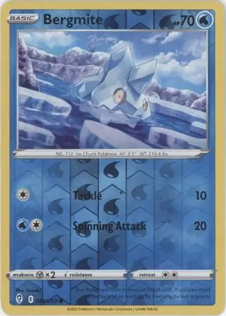 Bergmite, catalogue front