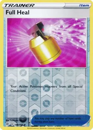 Full Heal, catalogue front