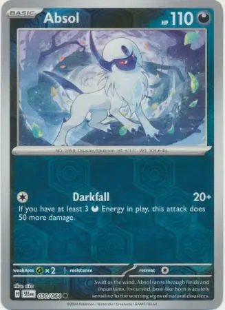 Absol, catalogue front