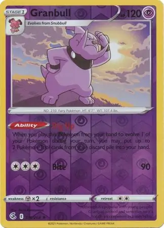 Granbull, catalogue front