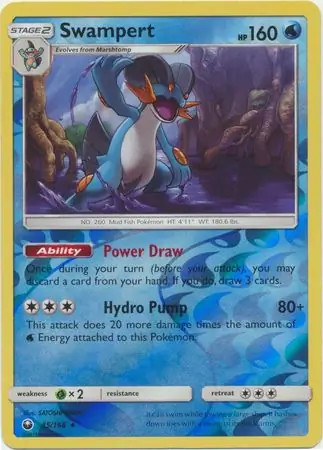 Swampert, catalogue front