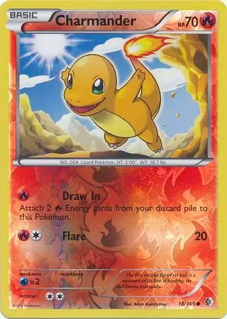 Charmander, catalogue front