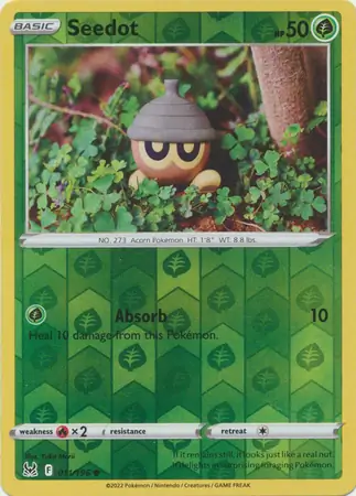 Seedot, catalogue front